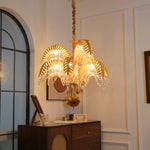 Odoraris Regal Brass Crystal Chandelier - Lamp Outdoor