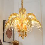 Odoraris Regal Brass Crystal Chandelier - Lamp Outdoor