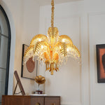 Odoraris Regal Brass Crystal Chandelier - Lamp Outdoor