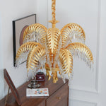 Odoraris Regal Brass Crystal Chandelier - Lamp Outdoor