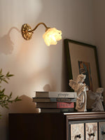 Brass Rose Wall Light - Lamp Outdoor