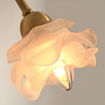 Brass Rose Wall Light - Lamp Outdoor
