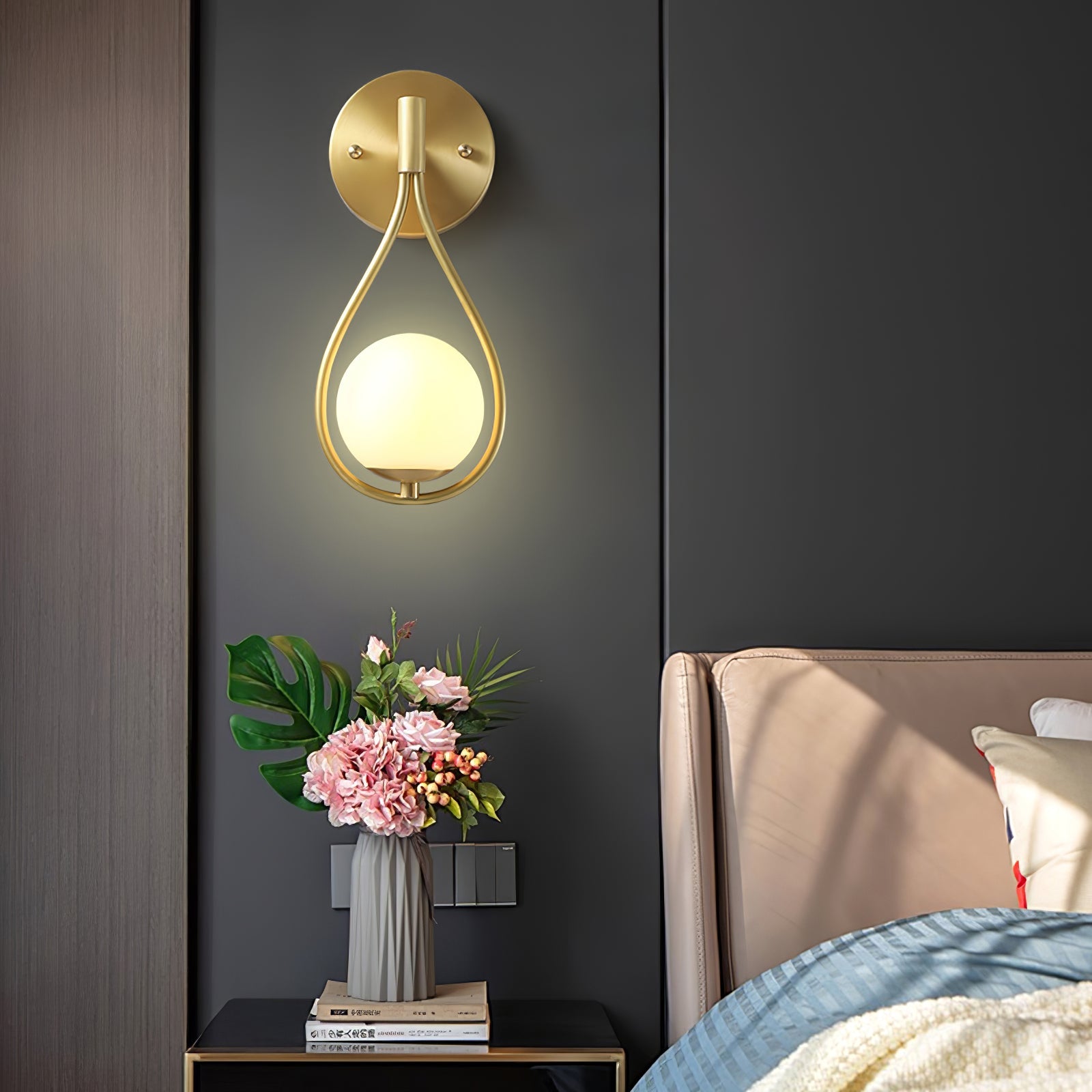 Brass Vanity Wall Lamp - Lamp Outdoor