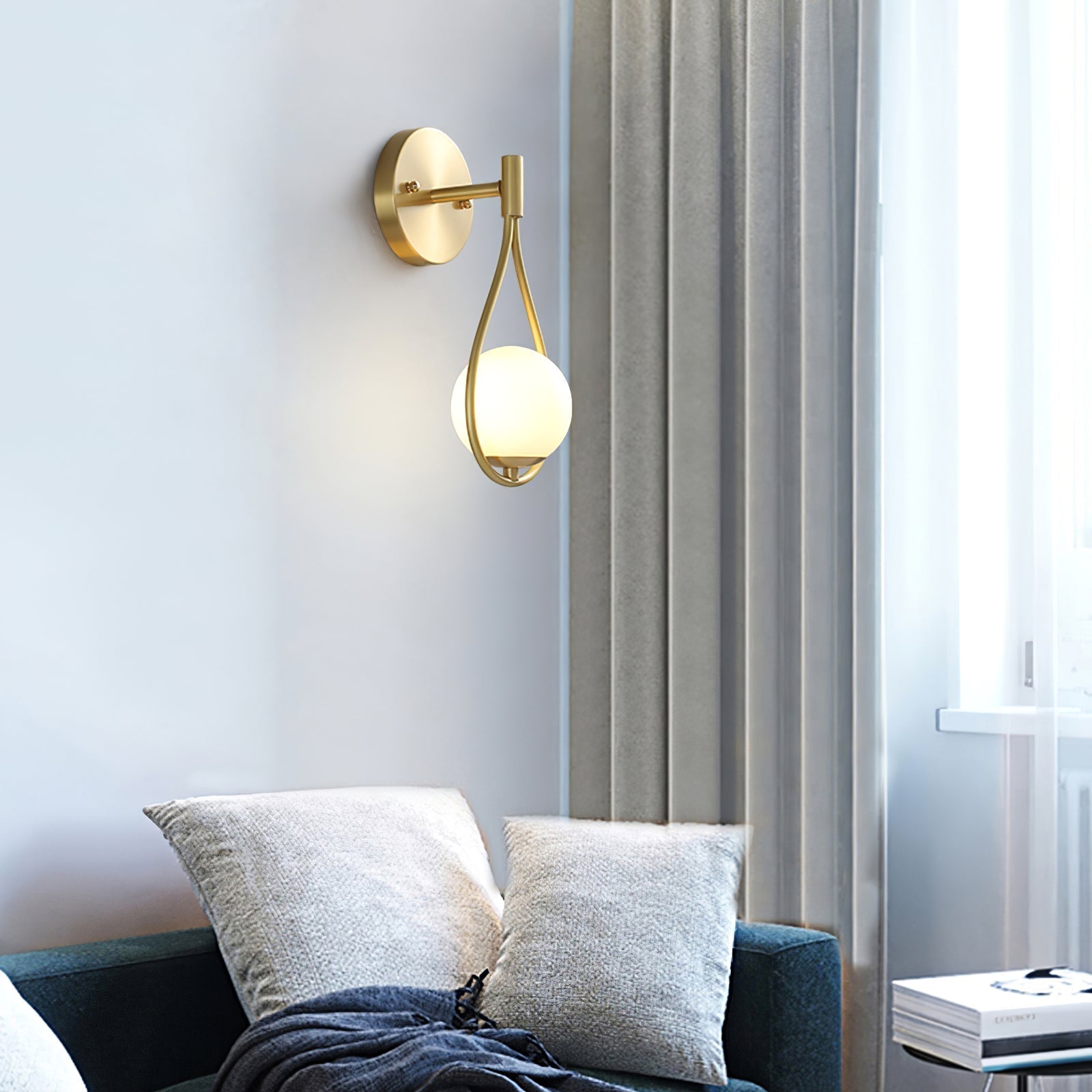 Brass Vanity Wall Lamp - Lamp Outdoor