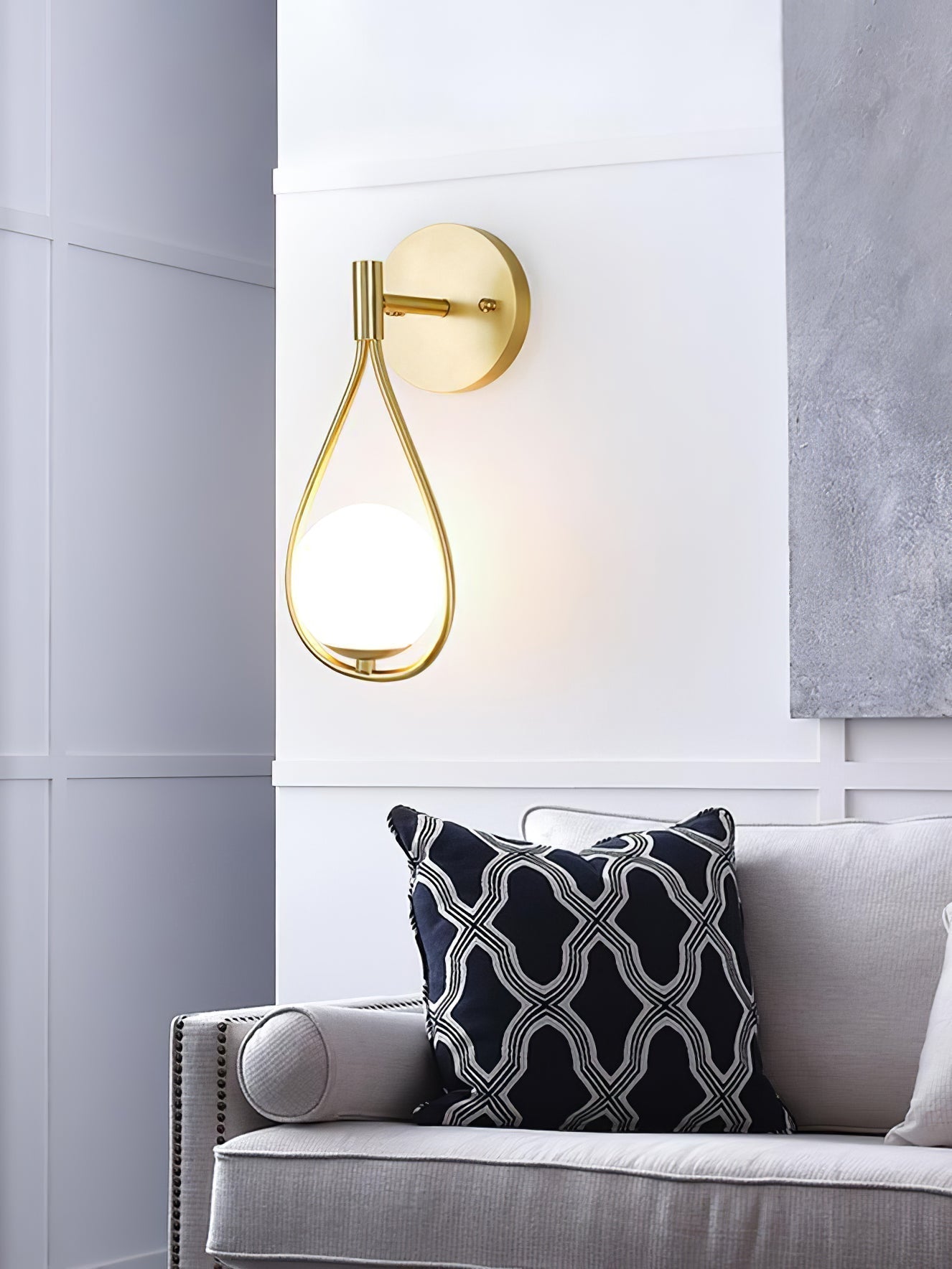 Brass Vanity Wall Lamp - Lamp Outdoor