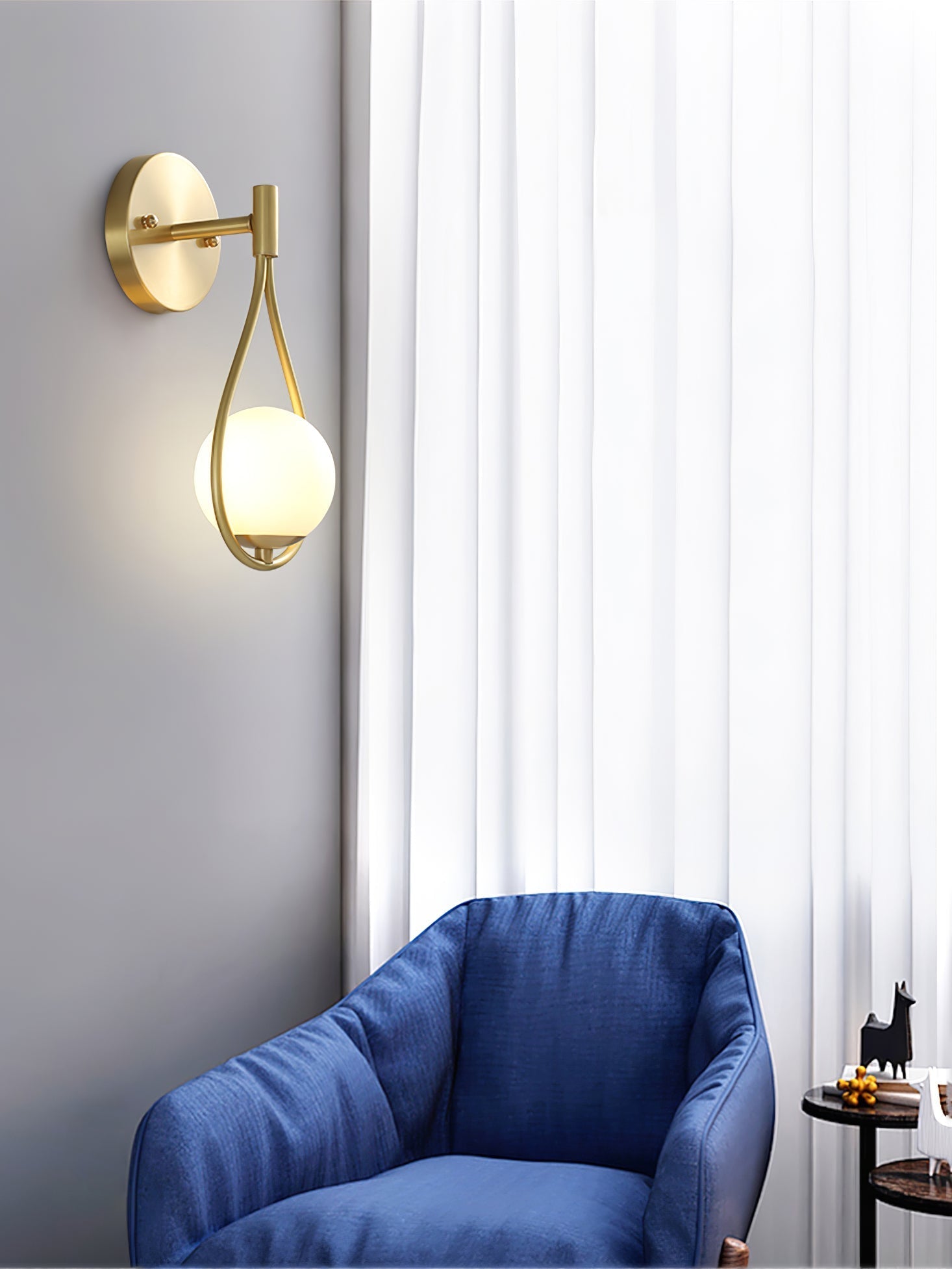 Brass Vanity Wall Lamp - Lamp Outdoor