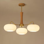 Brass Wooden Persimmon Chandelier - Lamp Outdoor