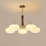 Brass Wooden Persimmon Chandelier - Lamp Outdoor