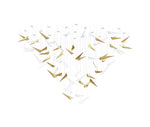 Nyvinia Glass Feather-Shape Chandelier - Lamp Outdoor