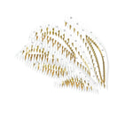 Nyvinia Glass Feather-Shape Chandelier - Lamp Outdoor