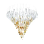 Nyvinia Glass Feather-Shape Chandelier - Lamp Outdoor