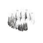 Nyvinia Glass Feather-Shape Chandelier - Lamp Outdoor