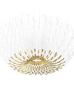 Nyvinia Glass Feather-Shape Chandelier - Lamp Outdoor