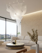 Alnoror Sculptural Gold Pendant Light - Lamp Outdoor