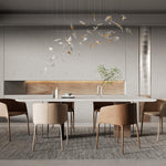 Asorus Artistic Leaf-Shape Chandelier - Lamp Outdoor