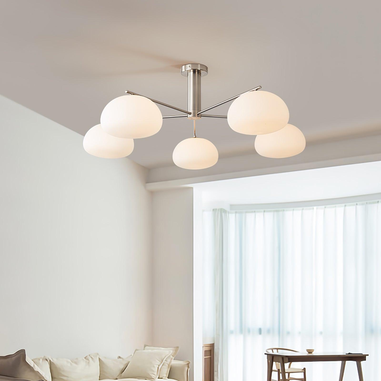 Lunara Luxe Glass Chandelier - Lamp Outdoor