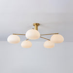 Lunara Luxe Glass Chandelier - Lamp Outdoor