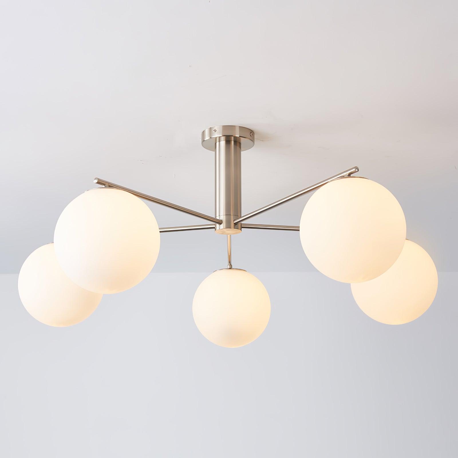 Lunara Luxe Glass Chandelier - Lamp Outdoor