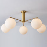 Lunara Luxe Glass Chandelier - Lamp Outdoor