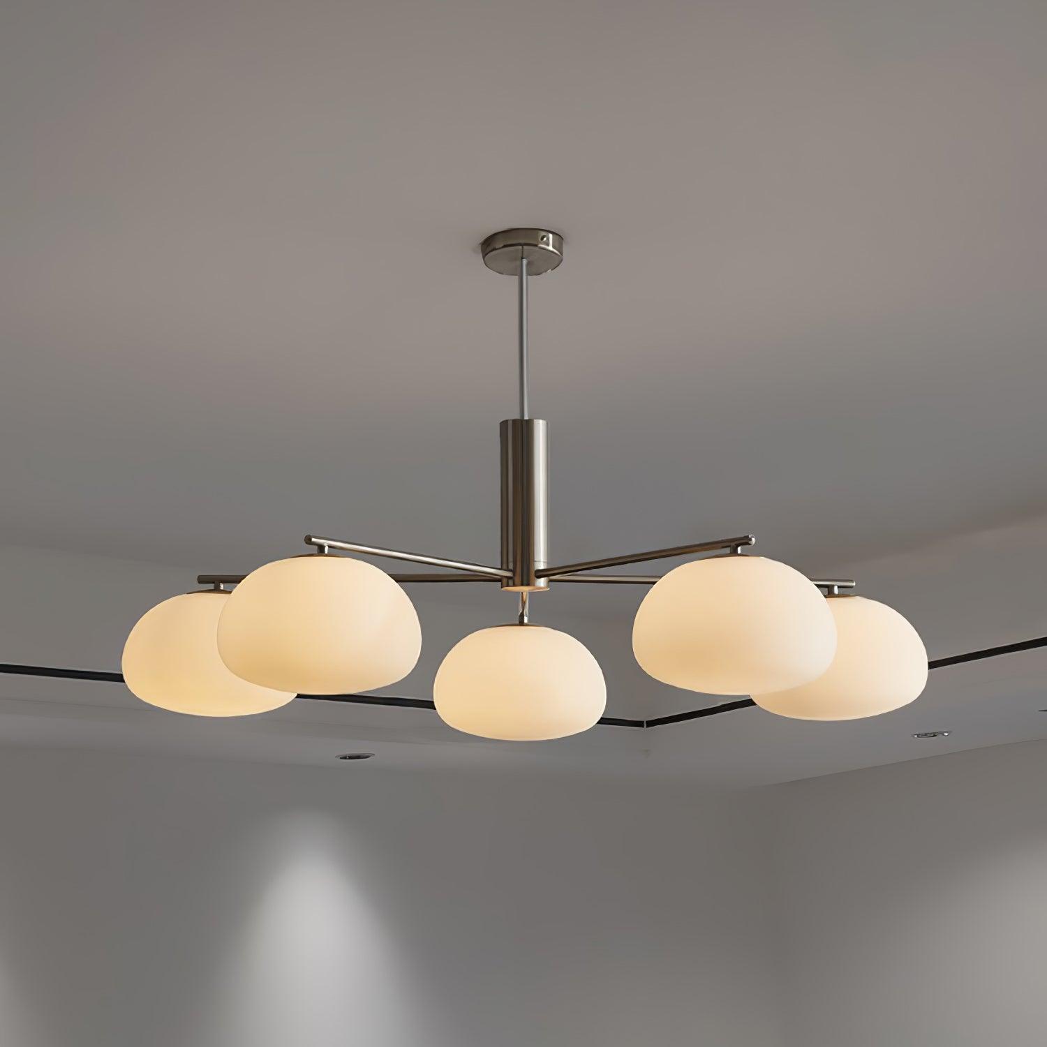 Lunara Luxe Glass Chandelier - Lamp Outdoor