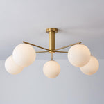 Lunara Luxe Glass Chandelier - Lamp Outdoor