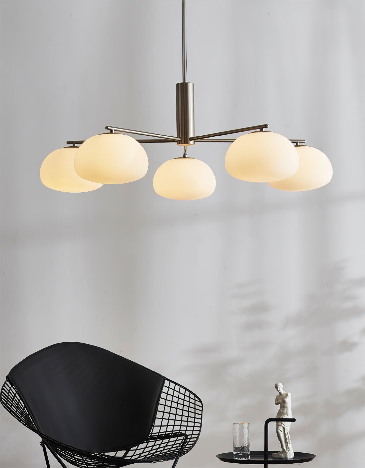 Lunara Luxe Glass Chandelier - Lamp Outdoor