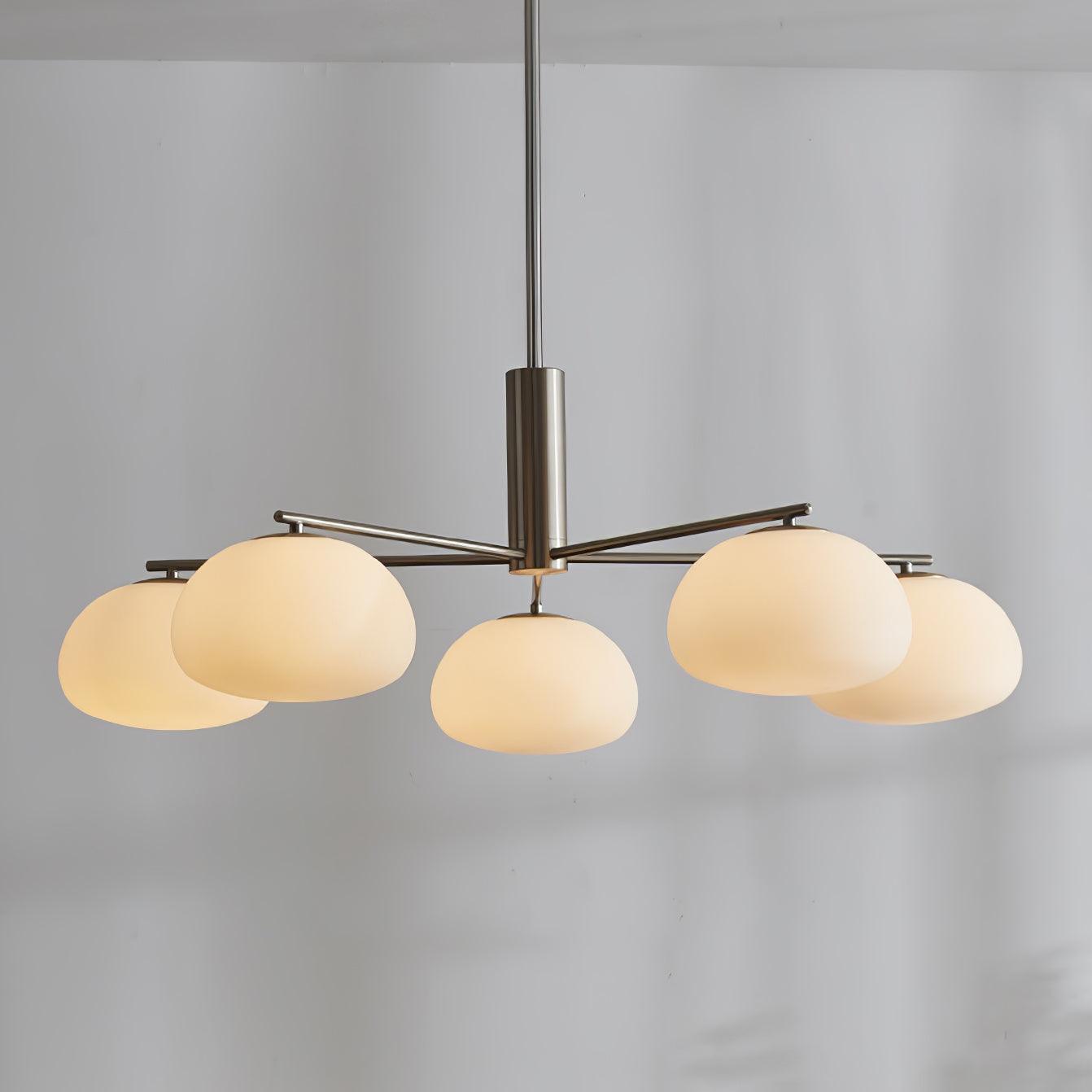 Lunara Luxe Glass Chandelier - Lamp Outdoor