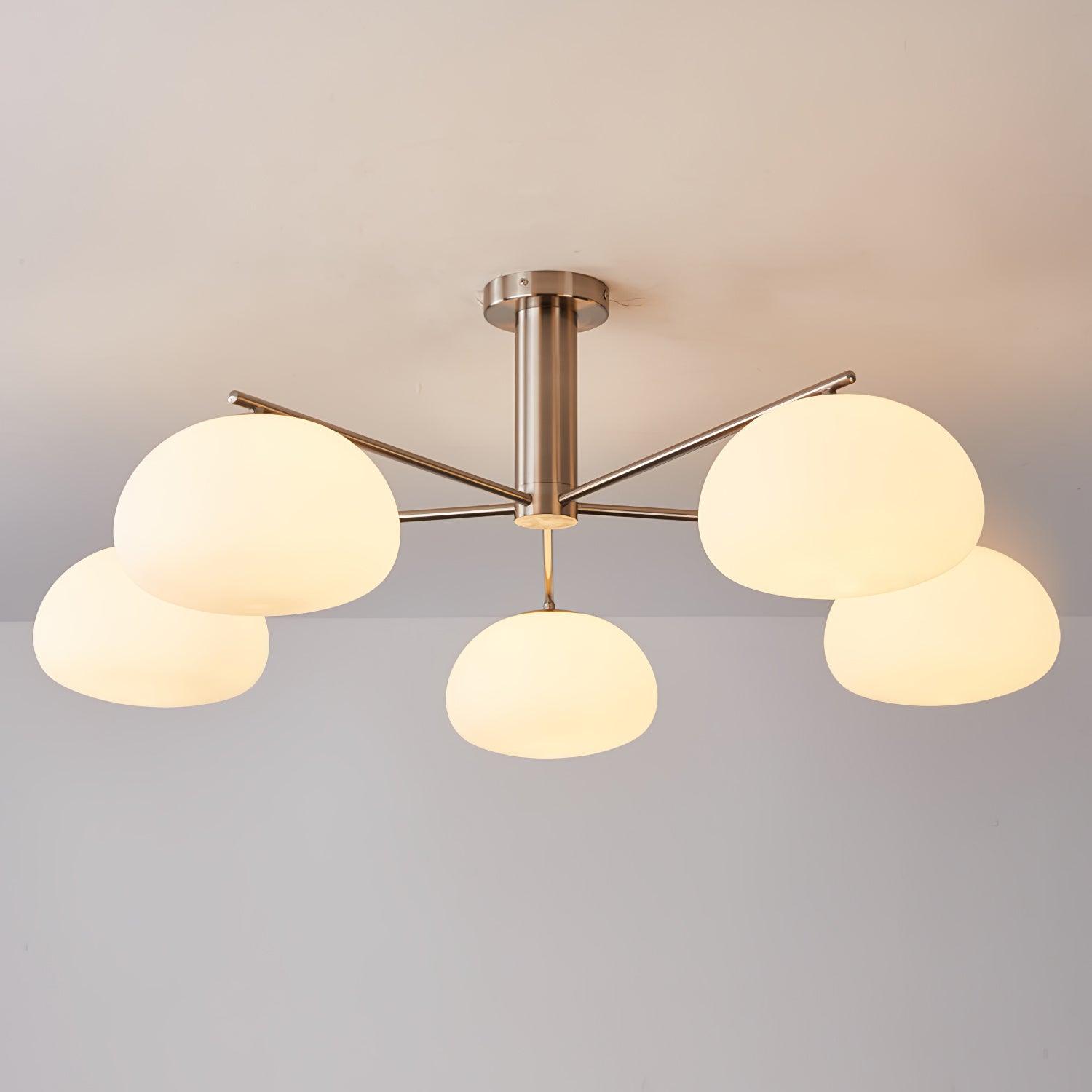 Lunara Luxe Glass Chandelier - Lamp Outdoor