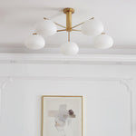 Lunara Luxe Glass Chandelier - Lamp Outdoor