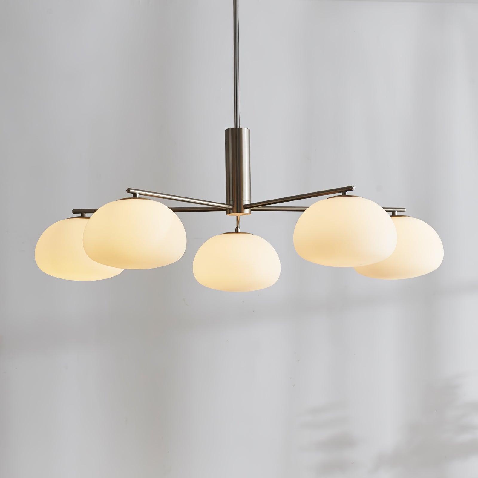 Lunara Luxe Glass Chandelier - Lamp Outdoor