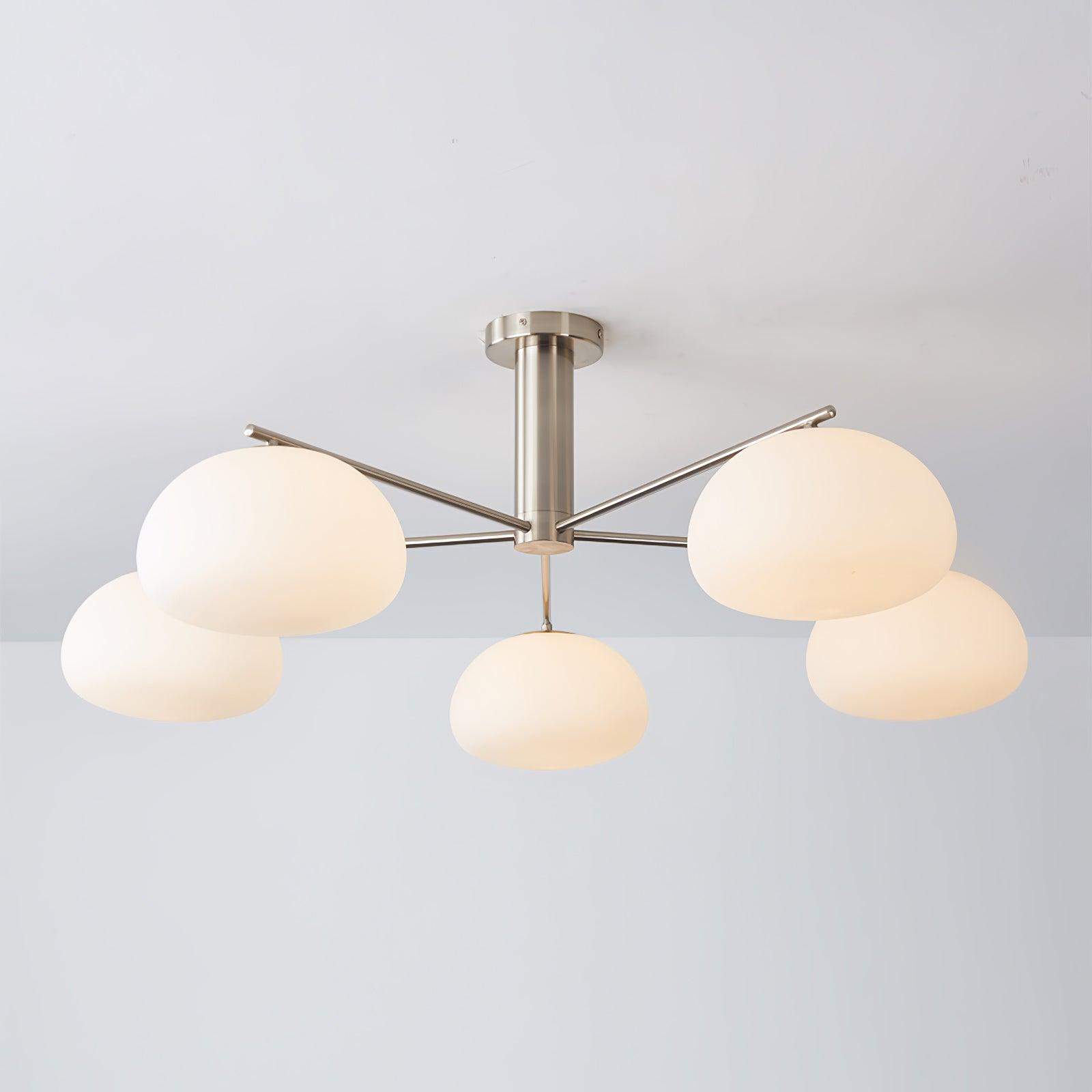 Lunara Luxe Glass Chandelier - Lamp Outdoor