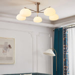 Lunara Luxe Glass Chandelier - Lamp Outdoor