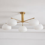 Lunara Luxe Glass Chandelier - Lamp Outdoor