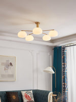 Lunara Luxe Glass Chandelier - Lamp Outdoor