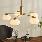 Lunara Luxe Glass Chandelier - Lamp Outdoor