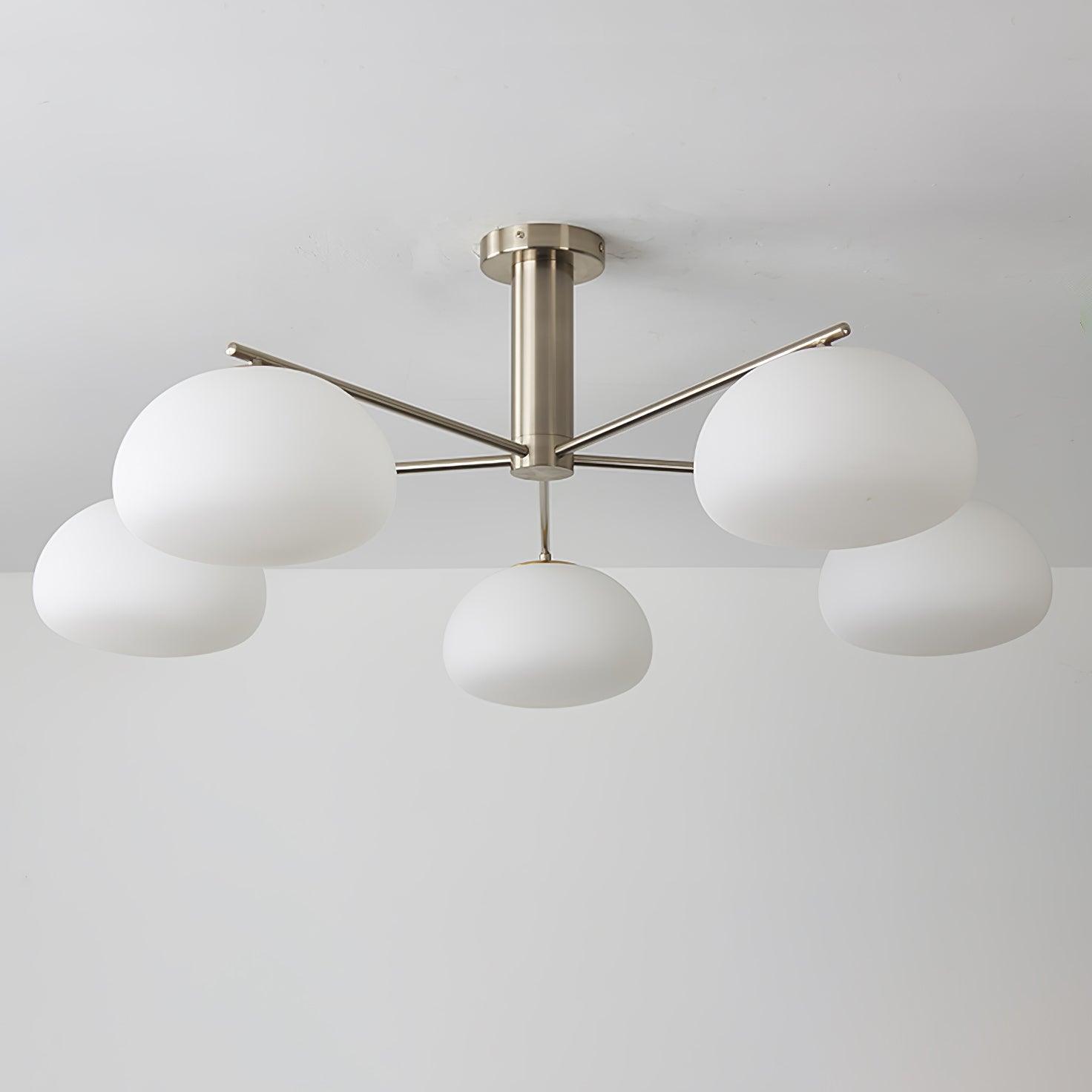Lunara Luxe Glass Chandelier - Lamp Outdoor