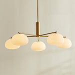 Lunara Luxe Glass Chandelier - Lamp Outdoor