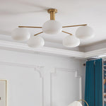 Lunara Luxe Glass Chandelier - Lamp Outdoor