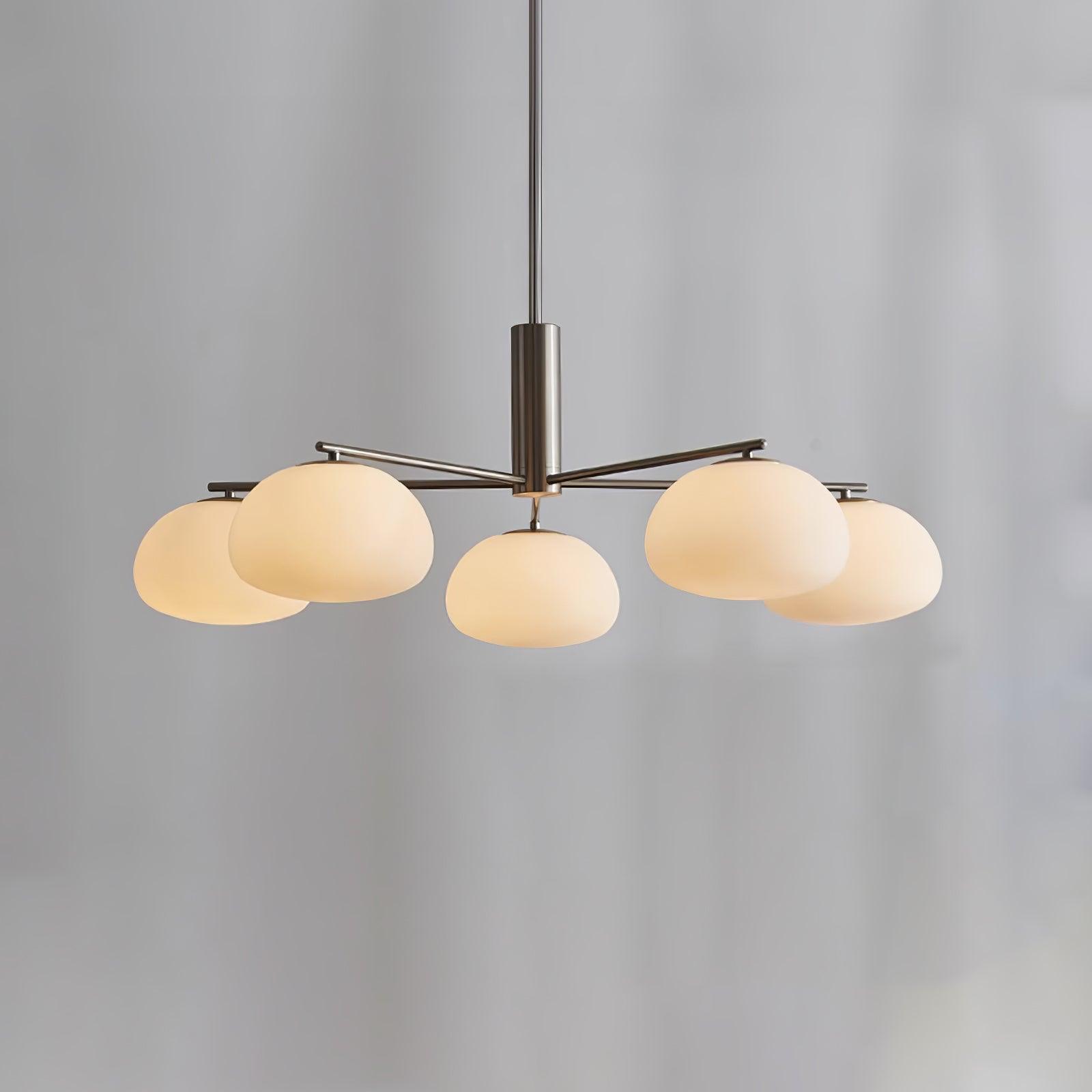 Lunara Luxe Glass Chandelier - Lamp Outdoor