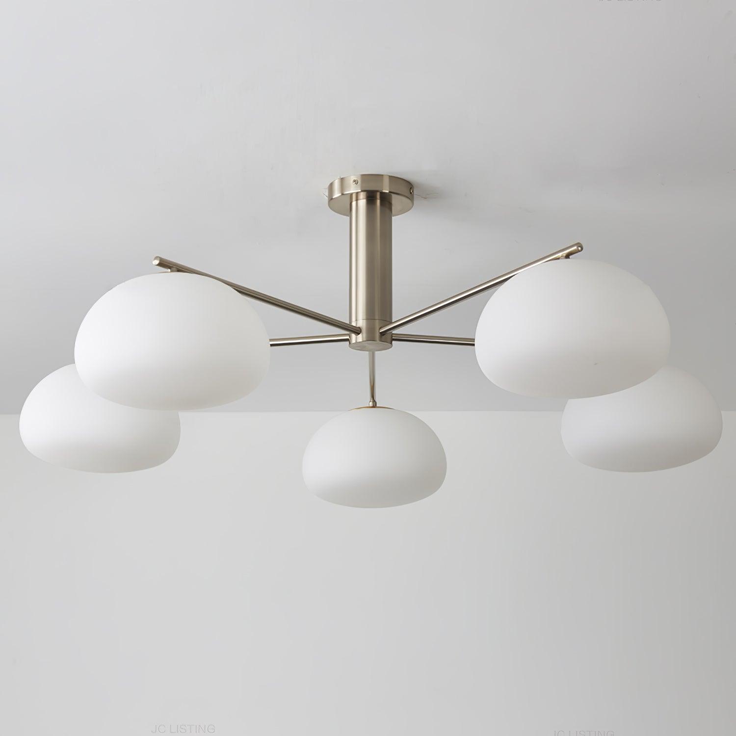 Lunara Luxe Glass Chandelier - Lamp Outdoor