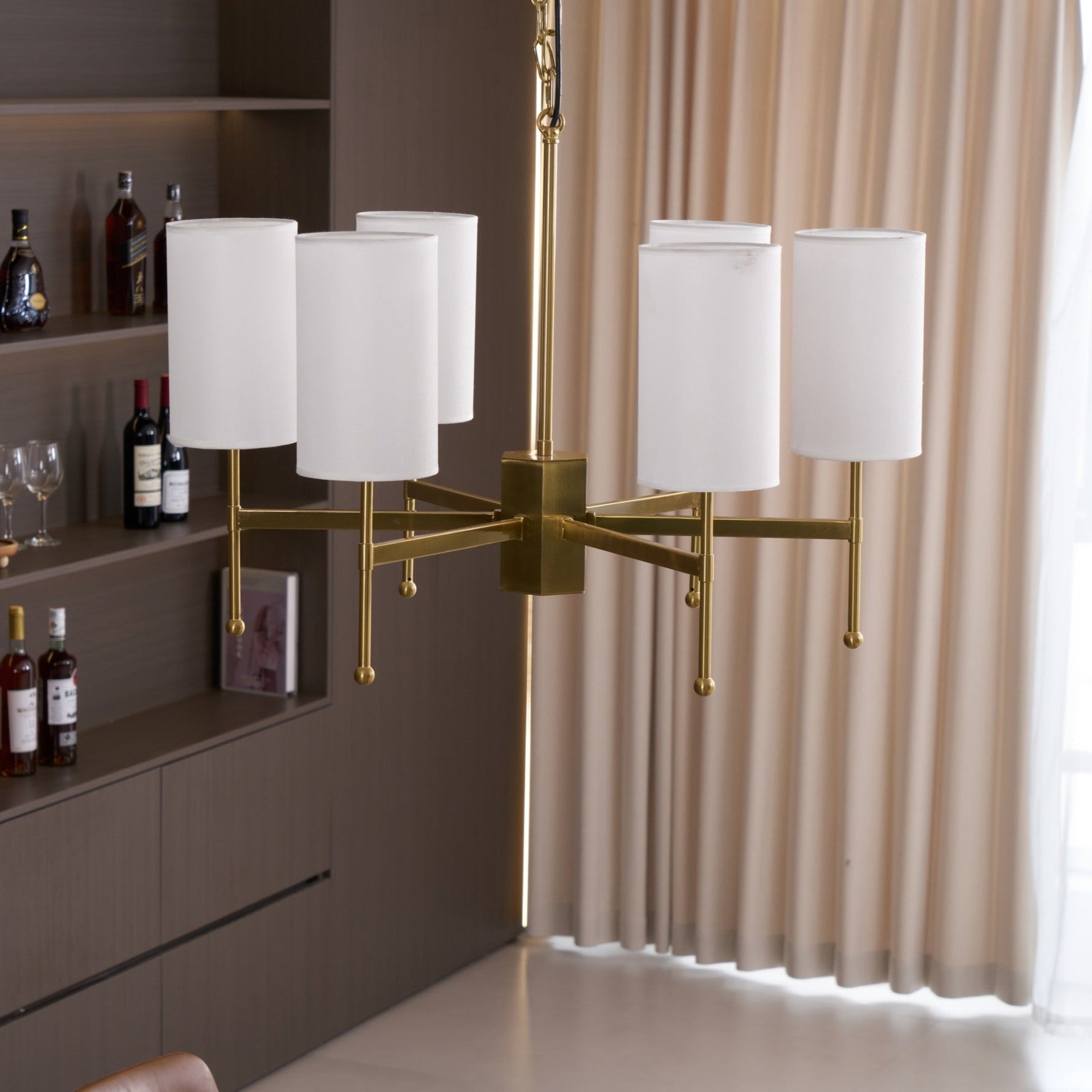 Brilliancess Brass Chandelier - Lamp Outdoor