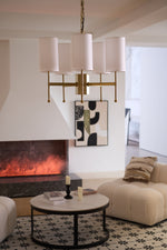 Brilliancess Brass Chandelier - Lamp Outdoor