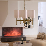 Brilliancess Brass Chandelier - Lamp Outdoor