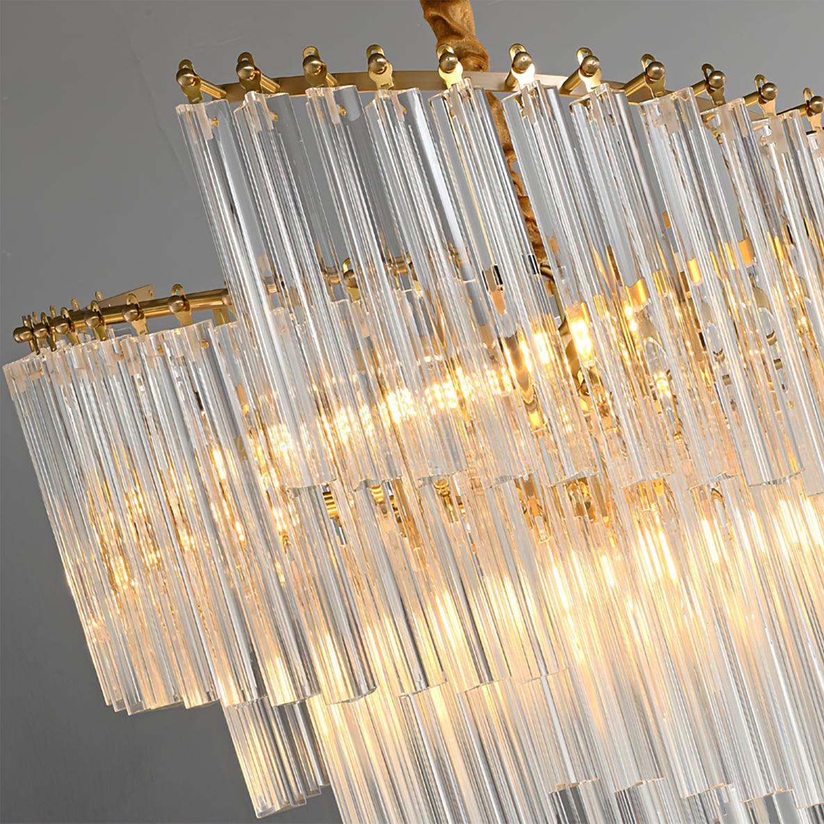Ilsoris Postmodern Luxury Brinicle Crystal Chandelier - Lamp Outdoor