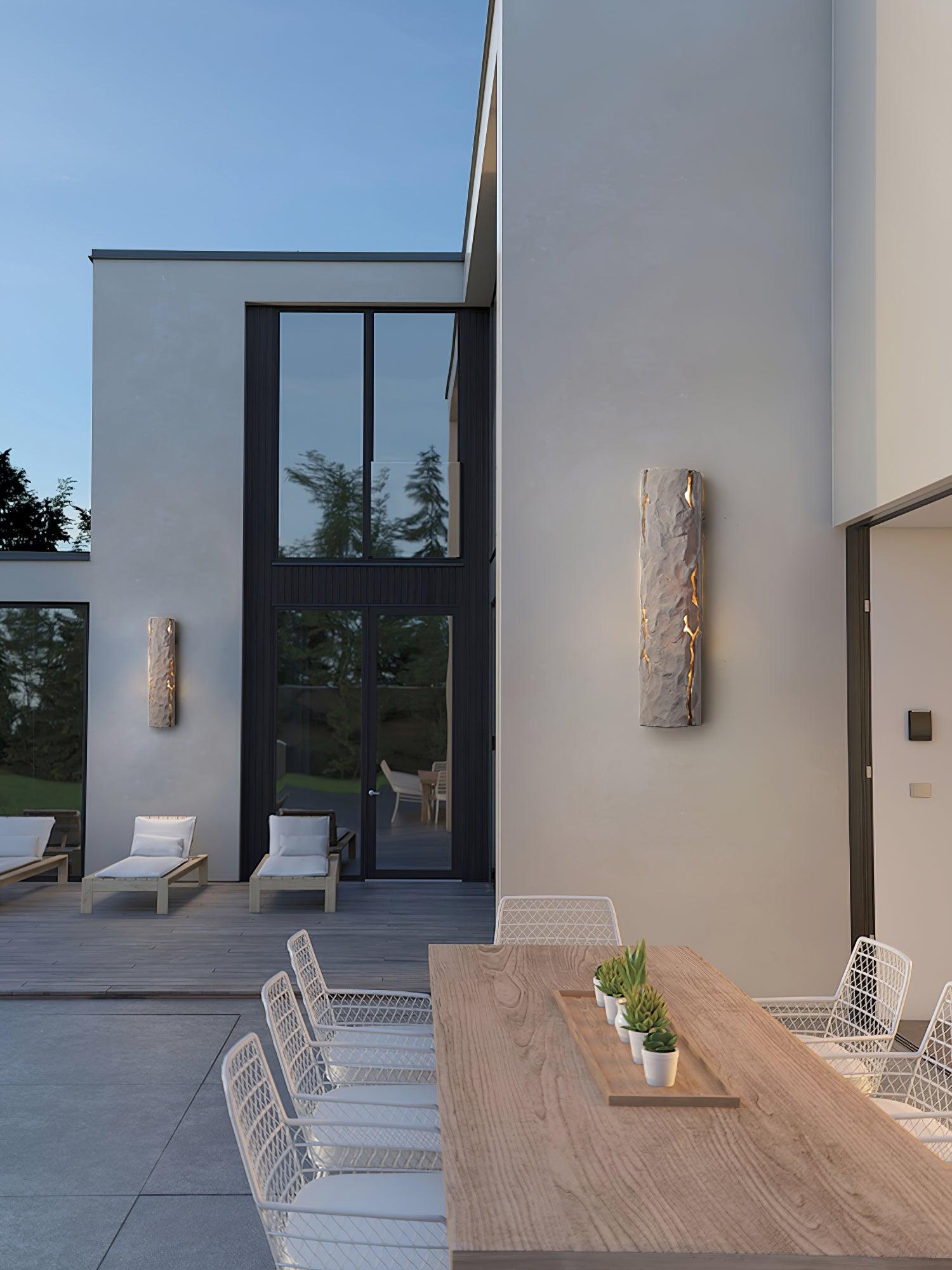 Broken Bark Wall Light - Lamp Outdoor