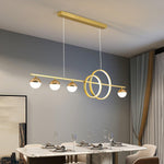Brooklyn Double Circle Chandelier - Lamp Outdoor