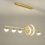 Brooklyn Double Circle Chandelier - Lamp Outdoor
