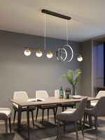 Brooklyn Double Circle Chandelier - Lamp Outdoor