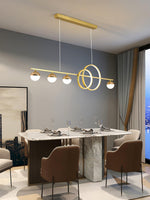 Brooklyn Double Circle Chandelier - Lamp Outdoor
