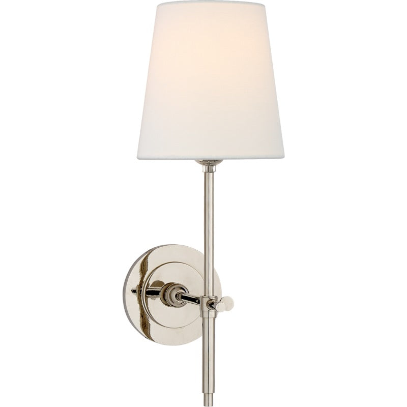 Theodore Wall Lamp Brass Fabric - Lamp Outdoor